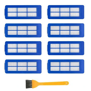 

8pcs Filters Kit + Cleaning Brush For Eufy RoboVac 11S/15C/30C Max Vacuum Cleaner Parts 147*56mm Tool Sets