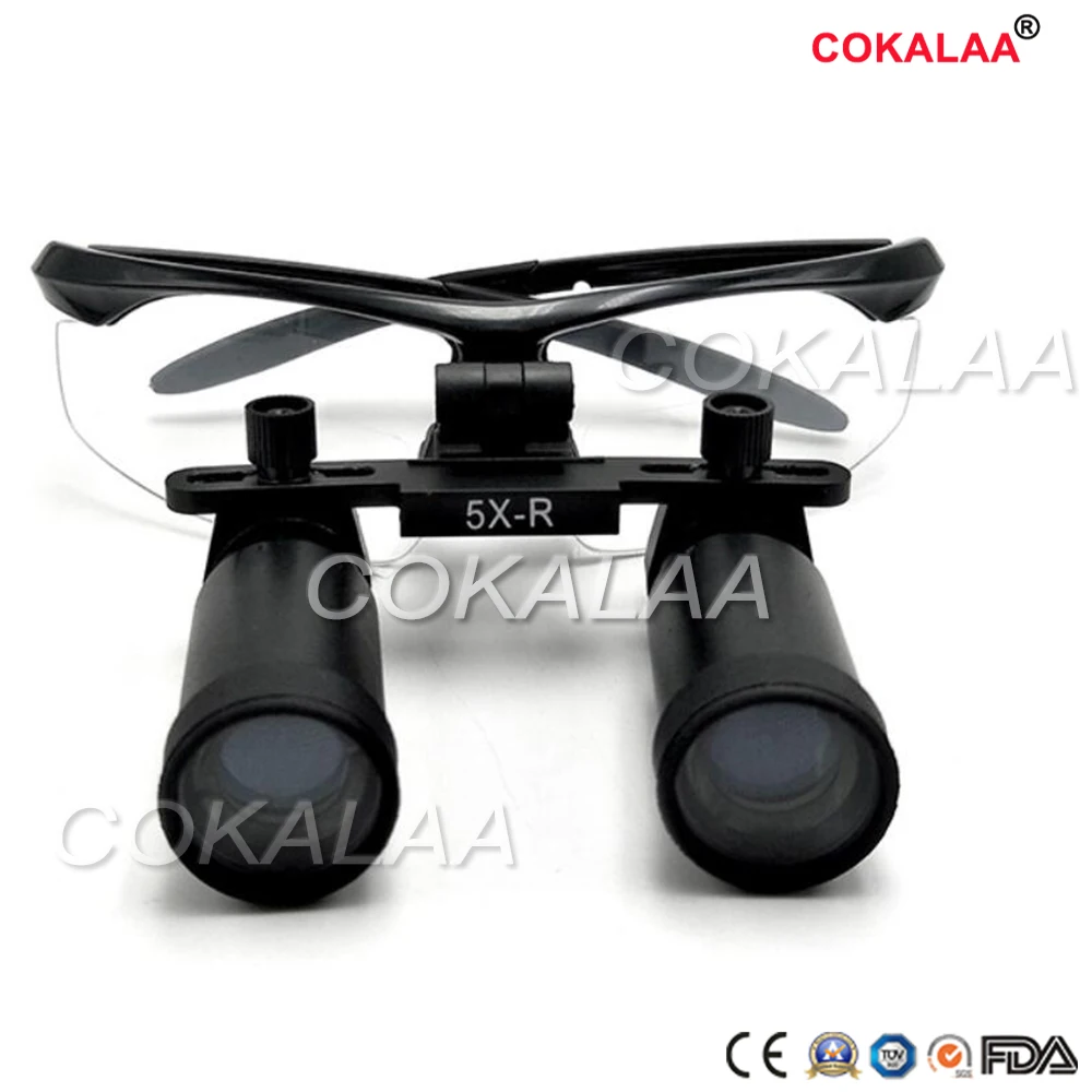 High power magnifier Ultra Light Dental Loupes cokalaa medical loupes 5X Medical magnifying glass Surgical loupes 4