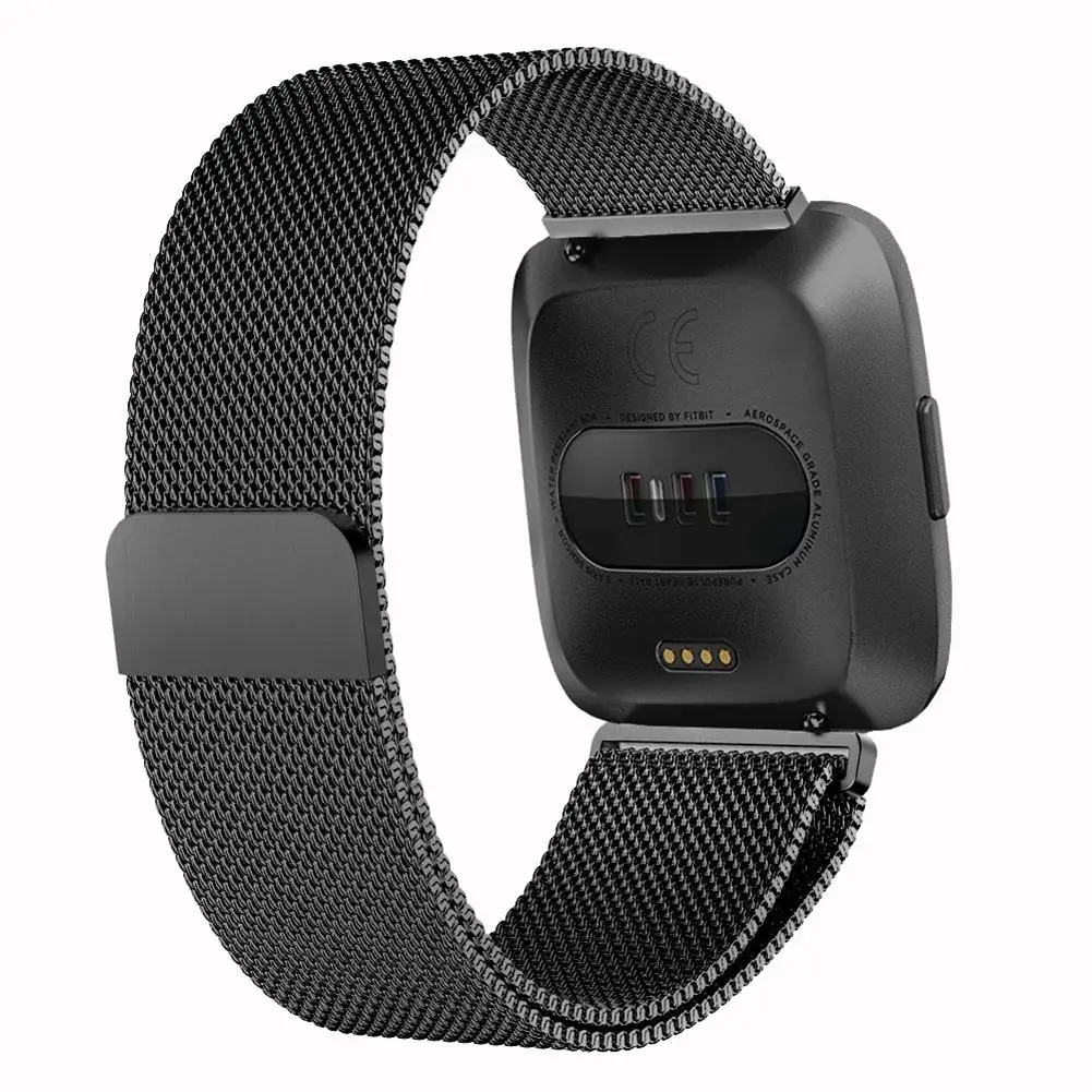 Магнитный металлический ремешок Milanese LOP из нержавеющей стали для Fitbit Versa Lite Смарт