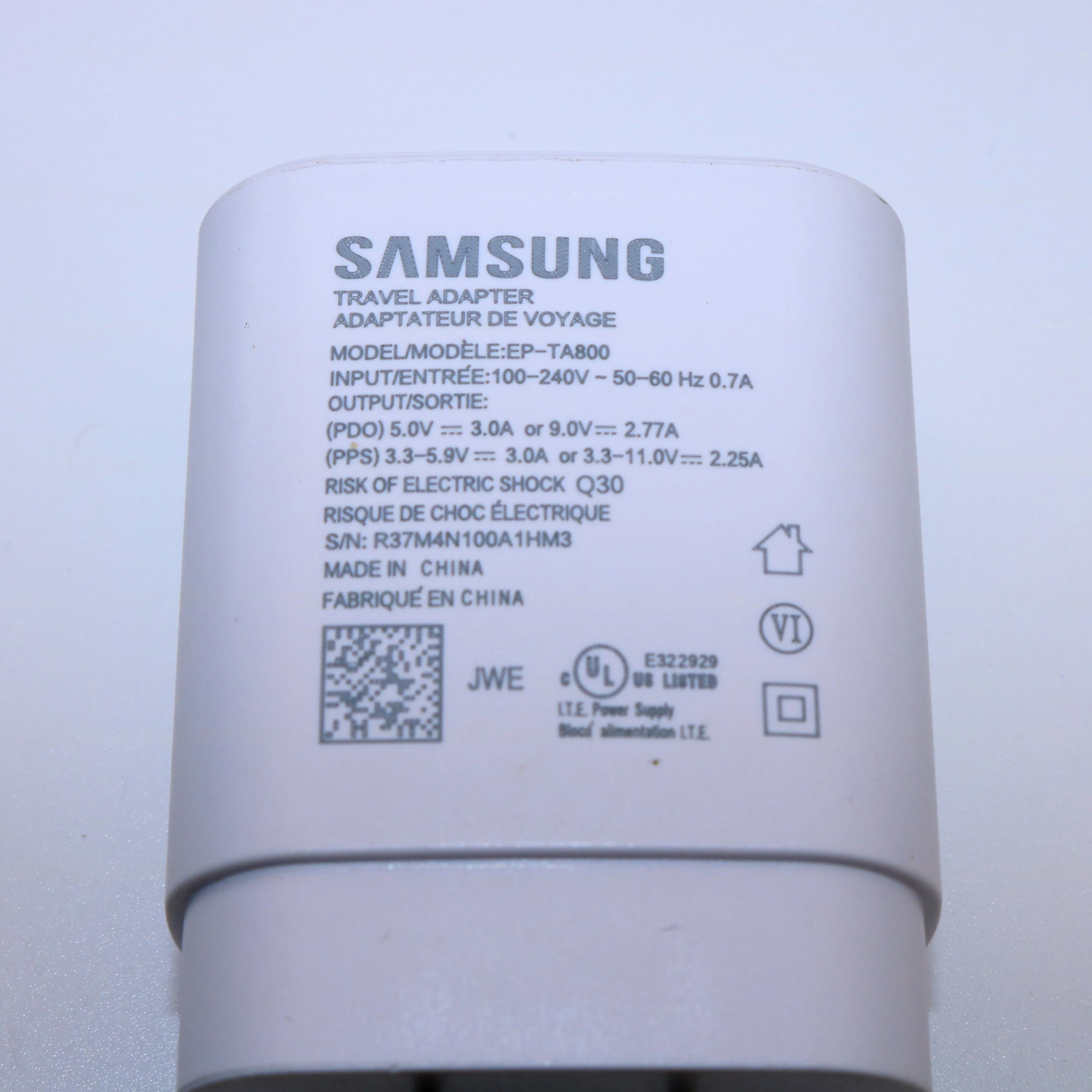 Samsung 25 Вт супер быстрое зарядное устройство для samsung Galaxy Note 10 Note10 plus Note10+ USB-C Быстрая зарядка настенное зарядное устройство