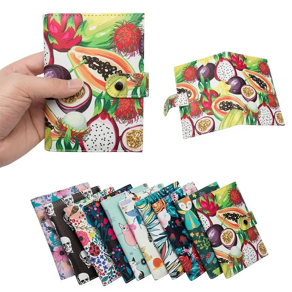

Wallet Color passport cover New Cartoon Cover Business Card Soft Multi Card Holder Mini Leather Cover Titular de pasaporte #S