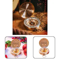 Portable  Unique Elegant Guide Direction Hiking Compass Multicolor Hiking Compass Durable   for Camping