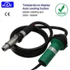 Fast shipping HLTE-F16S 230V 1600W Split type plastic welding gun Hot air welder for PVC/PP/PE,Temperature display+Auto cooling 1