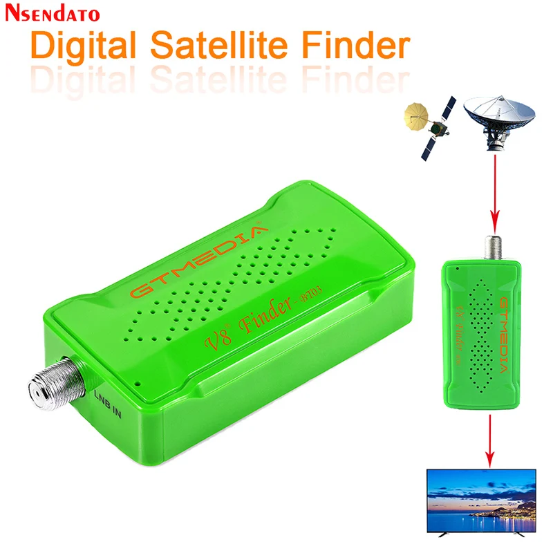 GTmedia Freesat V8 Finder BT03 1080P Satfinder DVB-S2 спутниковый искатель для Android IOS Цифровой Bluetooth HD |
