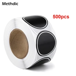 Methdic 500labels/roll Waterproof Bottle Label self-adhesive stickers label for Spice Jar