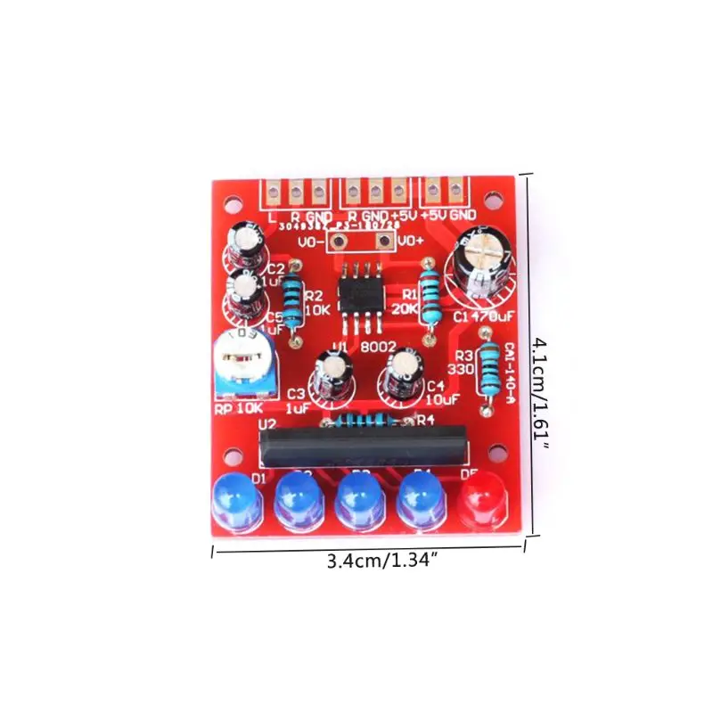 Мини 3W динамик коробка DIY комплект с прозрачной оболочкой компьютера аудио электронные компоненты