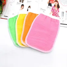 Bath Towel Manufacturers Promotional Double-Sided Color Bath Towel Bath Gloves Bath Brush Bath Sponge Hotel Foot Sauna