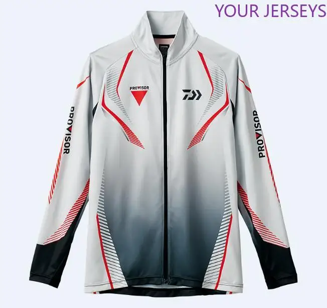 

2020 daiwa clothing New Men Professional Fishing Clothing Uv Protection Moisture Wicking Breathable Long Sleeve Fishing Shirt Ca