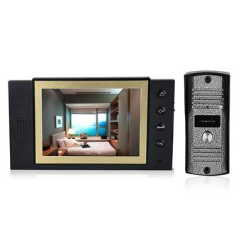 

8-inch LCD Color Video Door Phone Intercom System Night Vision Camera Kit IR Night Vision Camera Door Bell Home Security