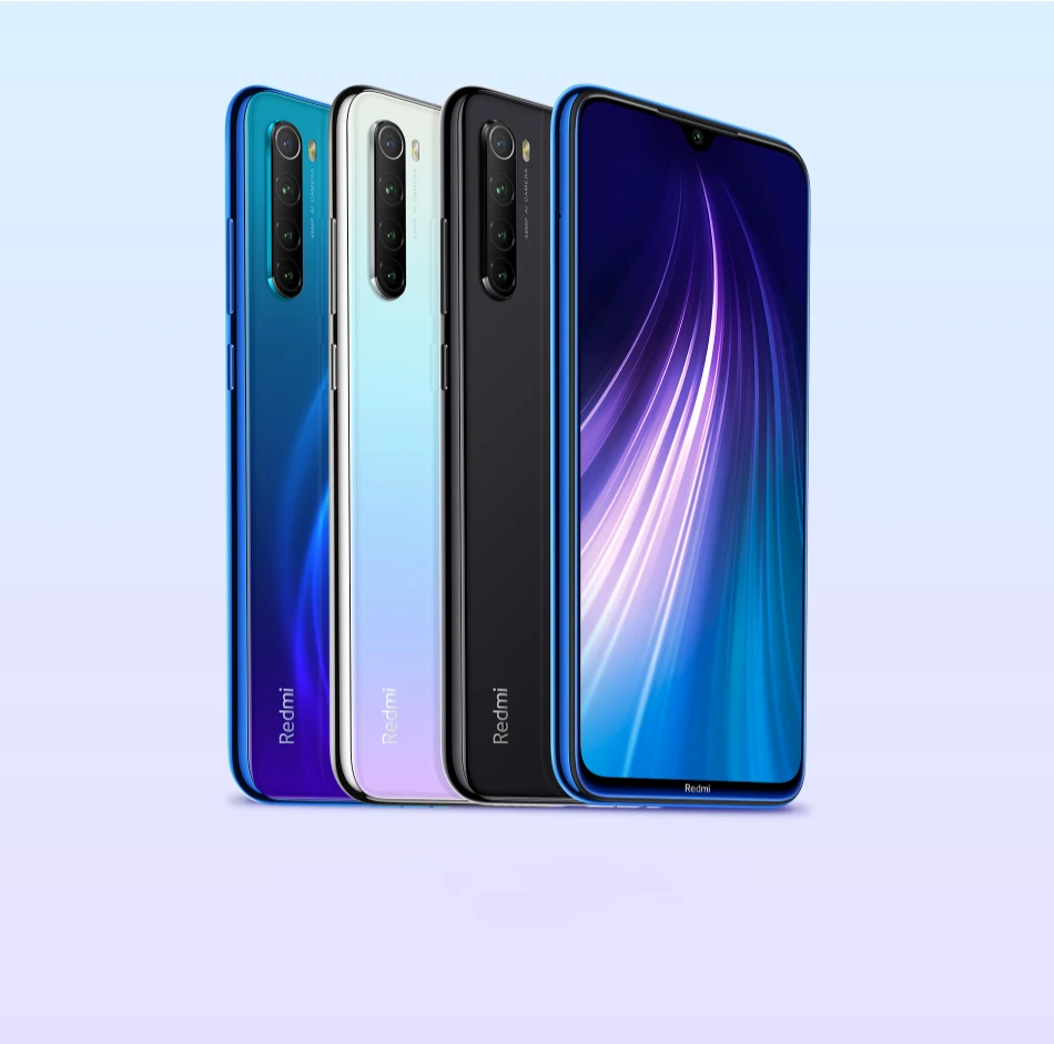 Xiaomi Redmi Note 8, глобальная версия, 4 Гб ОЗУ, 128 Гб ПЗУ, Смартфон Snapdragon 665, четыре ядра, 48мп, камера заднего вида, 6,3 дюймов, FHD, 4000 мАч