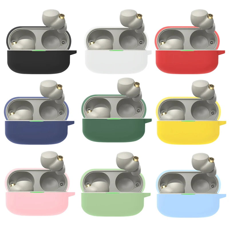 Custodia Morbida In Silicone Per Sony Wf-1000Xm4 Custodia Protettiva Per Auricolari Wireless Per Sony Wf-1000Xm4 Custodia Per Auricolari