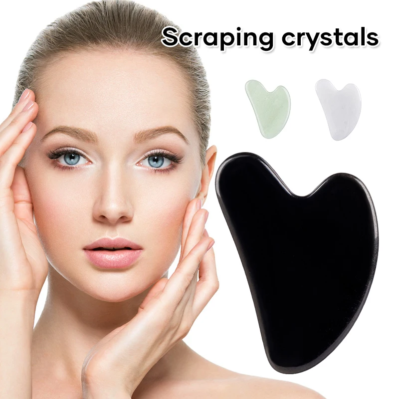 Gua Sha Massage Tool Facial Scraping Stone Body Gua Sha Massager For Face Skin Shaping Neck