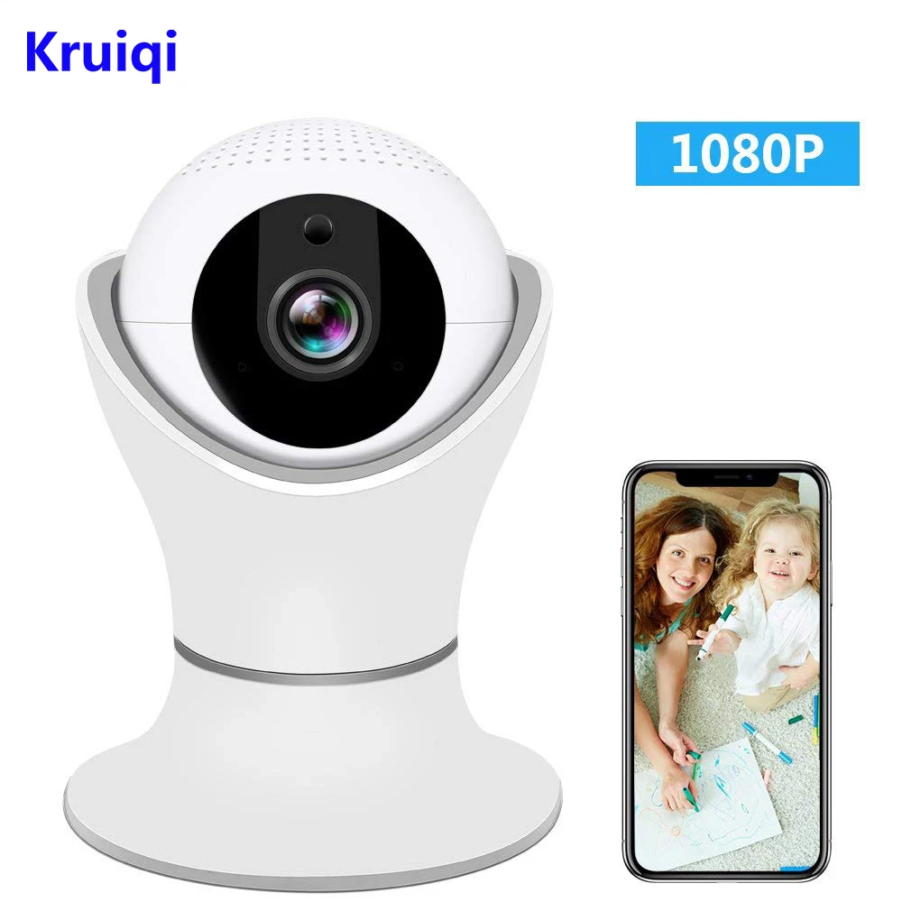 Kruiqi IP камера 1080P 2 4 GHz Wifi 3D навигация панорама вид купольное гнездо крытая