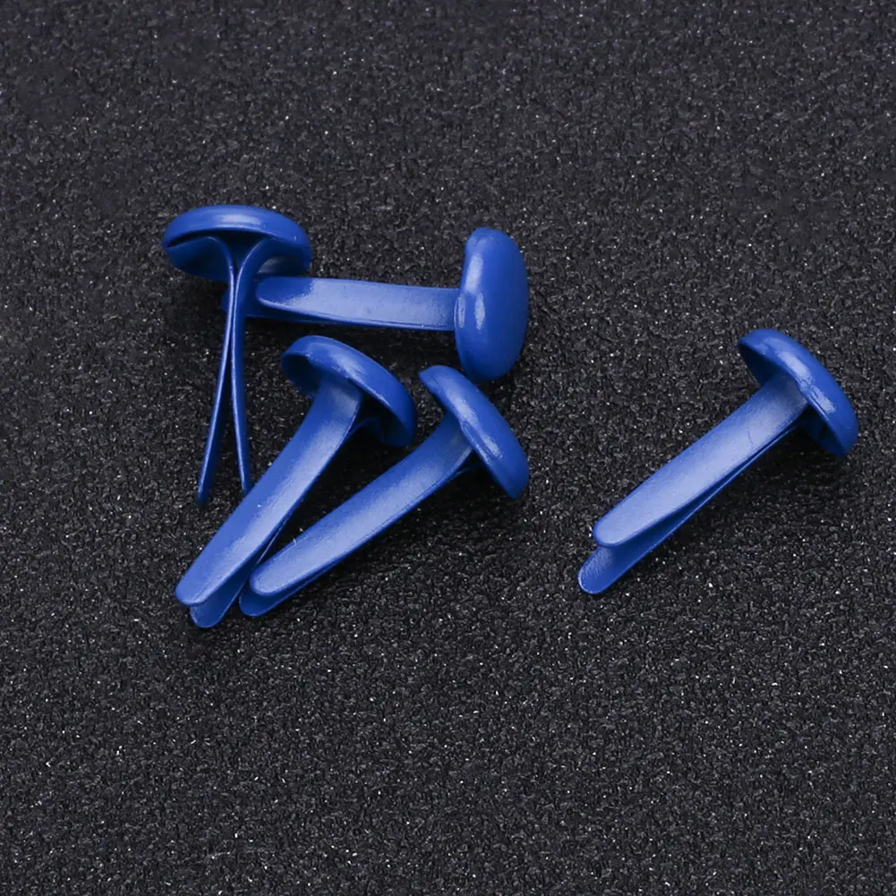 8X12mm dark blue Балерина Типсы для ногтей Макияж Поддельные ногти Красота скрапбук мини Брэд 50 шт по 50 шт - Цвет: 8X12mm dark blue