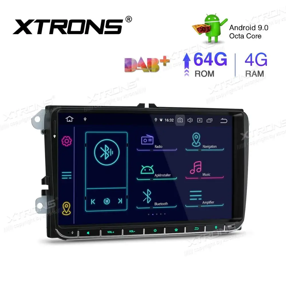 

9" Android 9.0 OS Car Multimedia GPS Radio for Volkswagen Amarok 2010-2015 Beetle 2011-2015 Touran 2003-2014 Tiguan 2007-2015