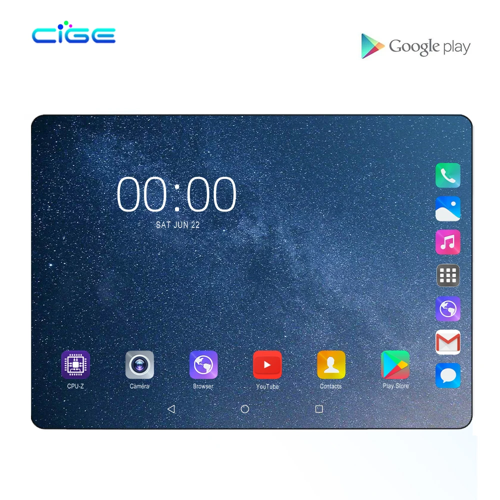  4G LTE Tablet pc 10 Inch Android 9.0 Phone call Tablets ten core 6GB RAM 128GB ROM WIFI GPS gaming 