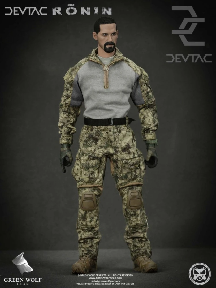Military Model Devtac Ronin 1/6 Scale Action figure BRAND NEW Green Wolf Gear 