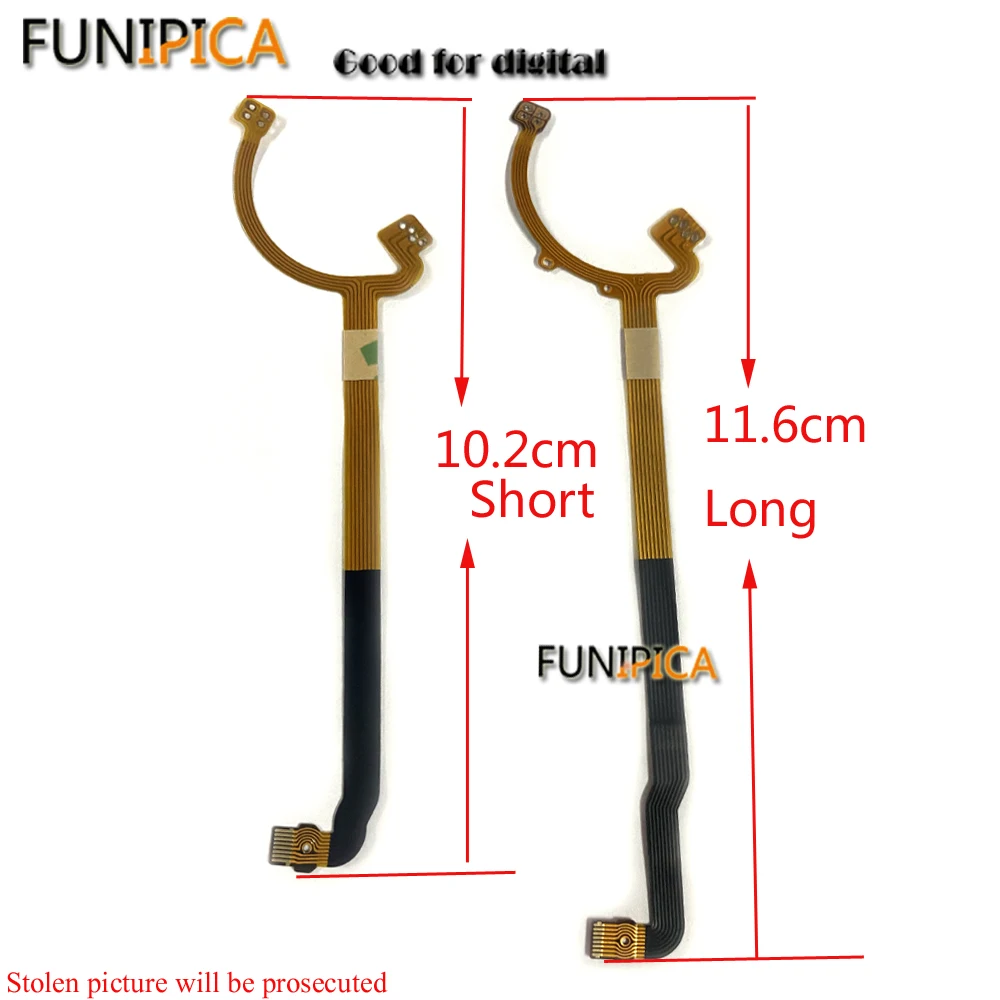 New 24-70 Aperture Flex Cable For Canon EF 24-70mm f4 L IS USM Lens (10.2cm or 11.6cm) Camera Repair Parts camera flex cable lens flexible cable
