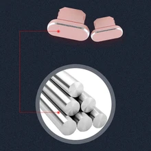 Прочный Мини-колпачок для устройств Apple, универсальный разъем для зарядки, аксессуары для телефонов, пылезащитные заглушки, полезный практичный алюминиевый сплав