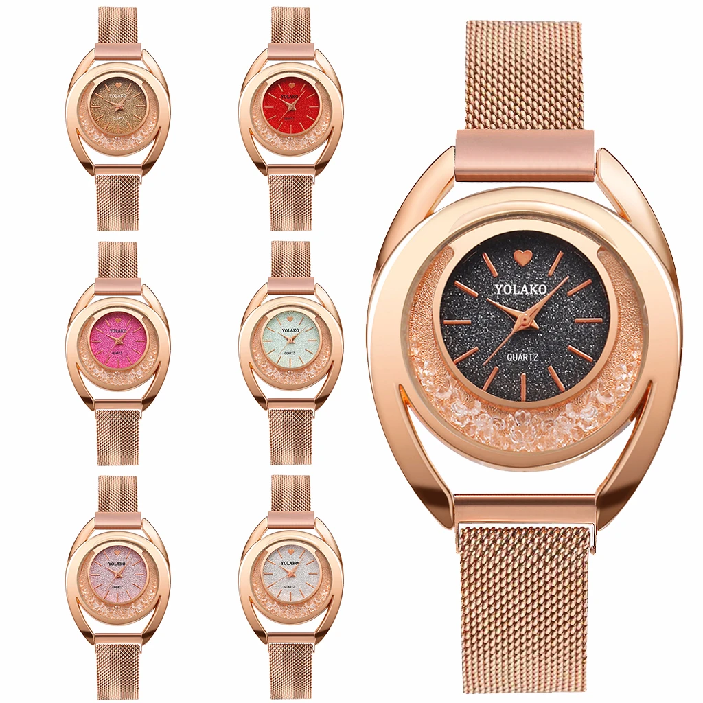 Роскошные женские часы женские магнитные звездное небо часы модные женские кварцевые наручные часы Relogio Feminino