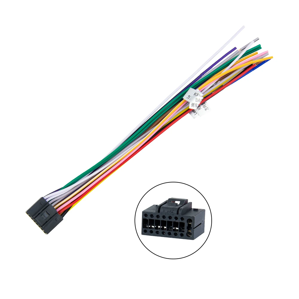 Universal Car Radio Autoradio RCA Rearview Cable Output Wire Aux Subwoofer  Microphone Adapter USB GPS 4G Antenna SIM Card Slot|Car Multimedia Player|  - AliExpress