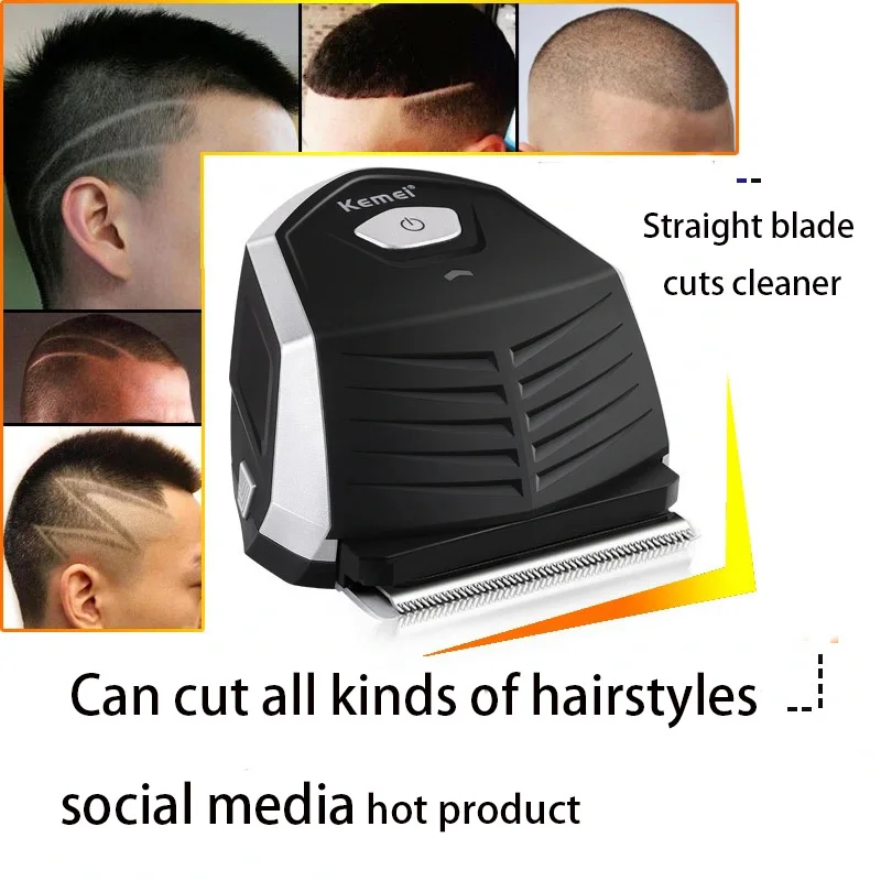 Kemei Hair Cutting Machine Beard Trimmer Cutter for Men's Grooming Clipper Cut Electric Haircut Shaver Self Hairclipper Mini 6