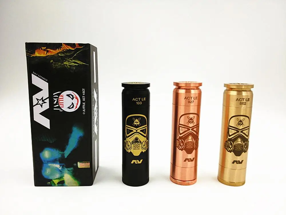 Горячая продажа AV Trooper Mech Mod Электронная Сигарета RDA механический мод комплект 18650