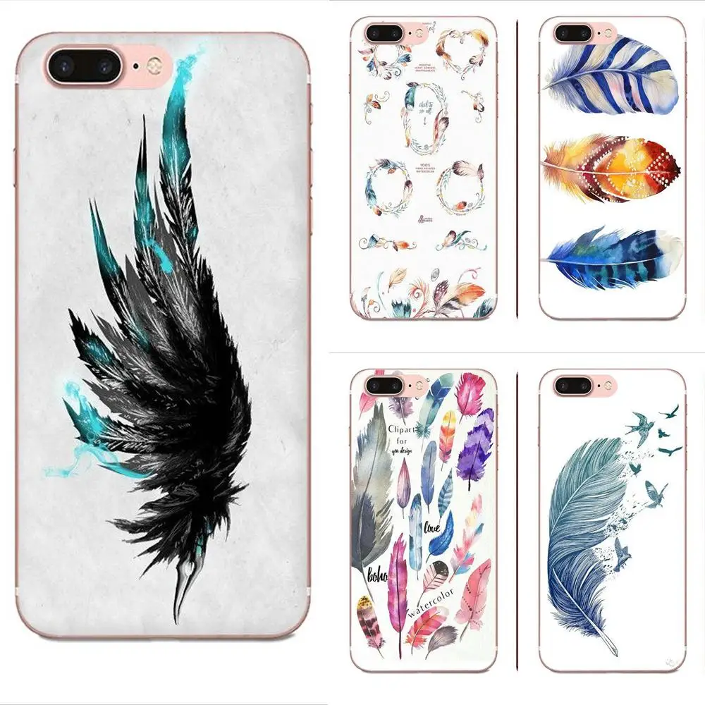 Красочные акварельные перья для Galaxy Note 10 A10E A10S A20S A30S A40S A50S A6S A70S A730 A8S M10S M30S Lite Plus