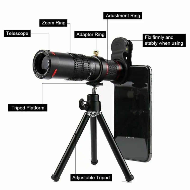 

Professional Mobile Phone Camera Lens Sets 22/36 Focus Zoom Lens Phone Telephoto Lens Double Regulation For Photographer