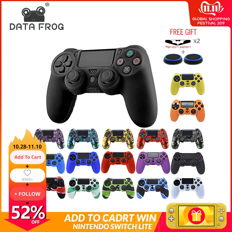 

New Silicone Skin Cover Case Protection Skin For SONY Playstation 4 PS4 Dualshock 4 Controller