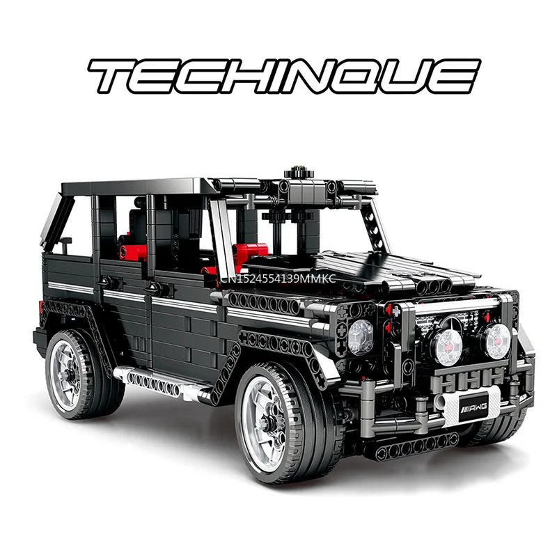 

1343pcs Creator Expert Fit Technic SUV Car G500 Ideas Building Blocks Bricks Set Kids Boy Toys For Children Gift
