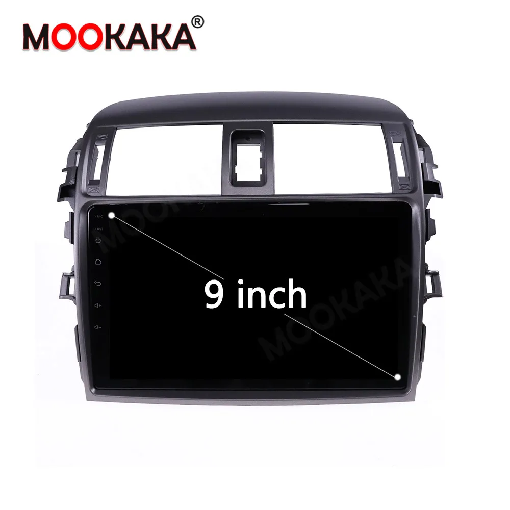 Автомагнитола с GPS навигацией для Toyota Corolla 2006 2007 2008 2013 Android 10 0|Мультимедиаплеер