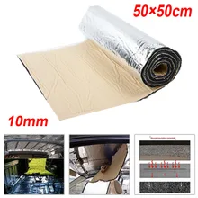 50cmX50cm Firewall Sound Deadener Car Heat Shield Insulation Deadening Mat 10mm