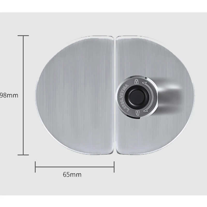 12 мм стеклянный дверной замок биометрический отпечаток пальца без ключа Электронный замок USB литиевая батарея Офис/магазин/Витрина/файл замки для шкафов