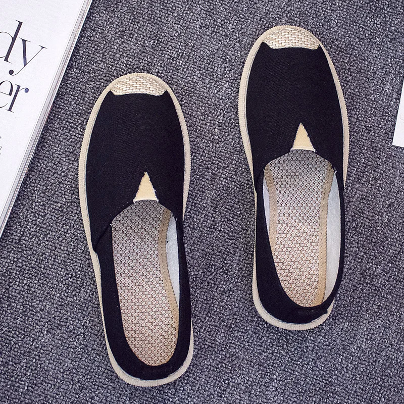 spring and autumn new women's shoes lightweight breathable Korean students flat canvas casual shoes