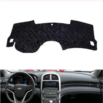 

Rose Pattern Non-slip Dashmat Dash Mat Dashboard Cover Pad Cover Carpet Car Sticker for Cadillac SLS 2007 2008-2012 Car Styling