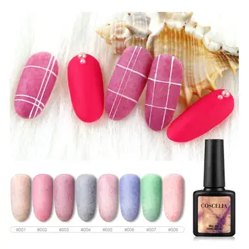 

COSCELIA 10ml Gel Nail Polish Nails Shiny Color Soak Off UV Gel Varnish Semi Permanant UV Gel Nail Art Need Led Lamp Top Coat