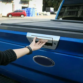 

Decorative Tailgate handle cover For Ford F150 2015-2019 Trim Bezel Back Door New