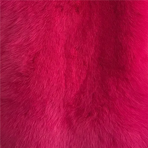 Пальто с капюшоном из натурального Лисьего меха, Женское зимнее теплое модное короткое пальто из натурального Лисьего меха - Цвет: Hot pink