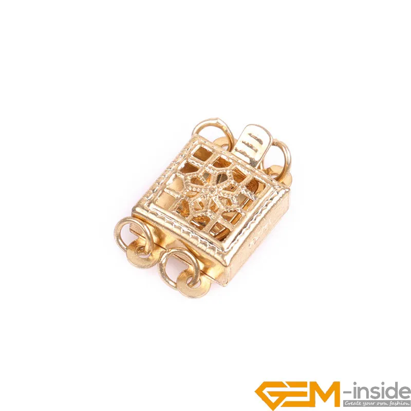 Filigrana Oro 14K Scatola Piena CHIUSURE COLLANA - Foto 3