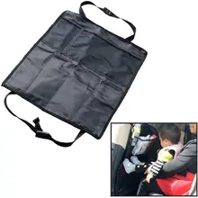 1 шт. автомобильная сумка для хранения спинки стула автомобиля подвесное сиденье Ipad сиденье для хранения Анти kick Pad задний анти kick коврик водонепроницаемый