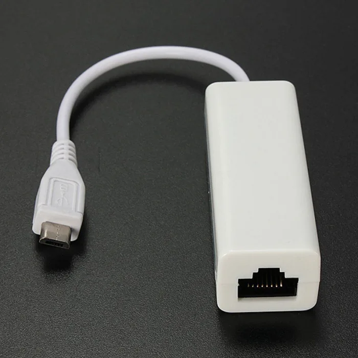 Micro USB 2,0 5P к RJ45 сетям Lan Ethernet кабель конвертер адаптер для планшетных ПК LHB99