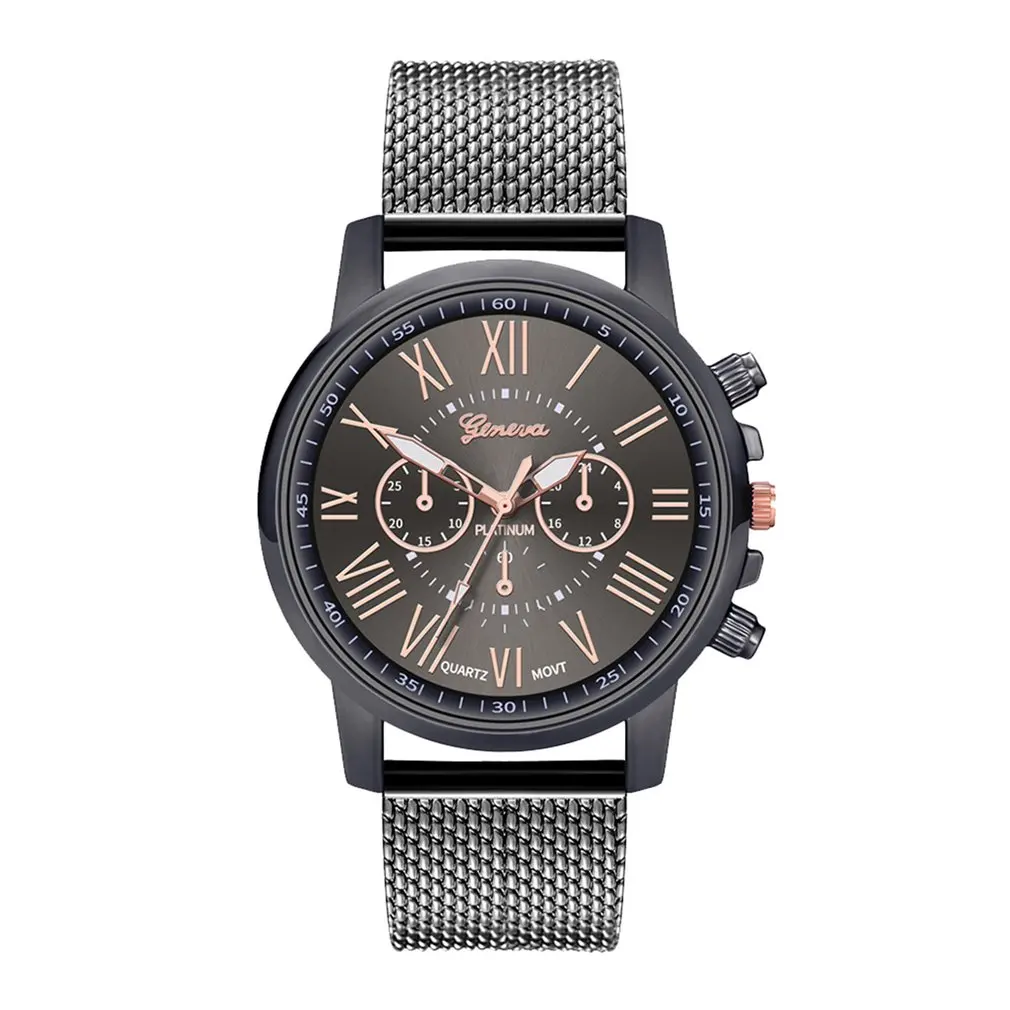 

ZA36 Casual Fashion Ladies Quartz Watch Steel Mesh Band Quartz Watch Personality Wild Women Watch Best Gift