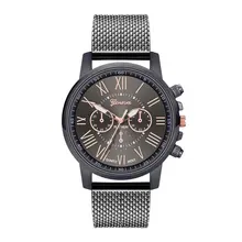 ZA36 Casual Fashion Ladies Quartz Watch Steel Mesh Band Quartz Watch Personality Wild Women Watch Best Gift