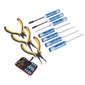 

10Pcs Screwdriver Ball Link Plier Sleeve Tools Kit for Drone Car