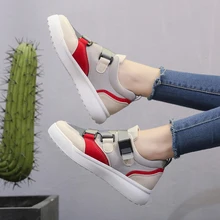 Г., женская спортивная обувь новые женские студенческие осенне-зимние прогулочные туфли Zapatos De Mujer E14-61