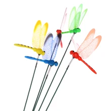 5 шт. 30 см искусственная Стрекоза садовая лужайка украшенные цветами украшения сада