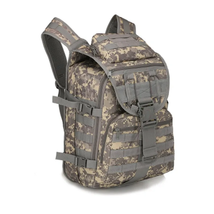 ACU Tactical Hunting Molle Backpack Camping Hiking Trekking Bag Big Capacity Fishing Hunting Bags Army Outdoor Military Rucksacks - Цвет: ACU