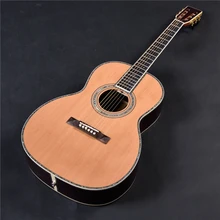 Акустическая гитара из цельного дерева, 40 дюймов