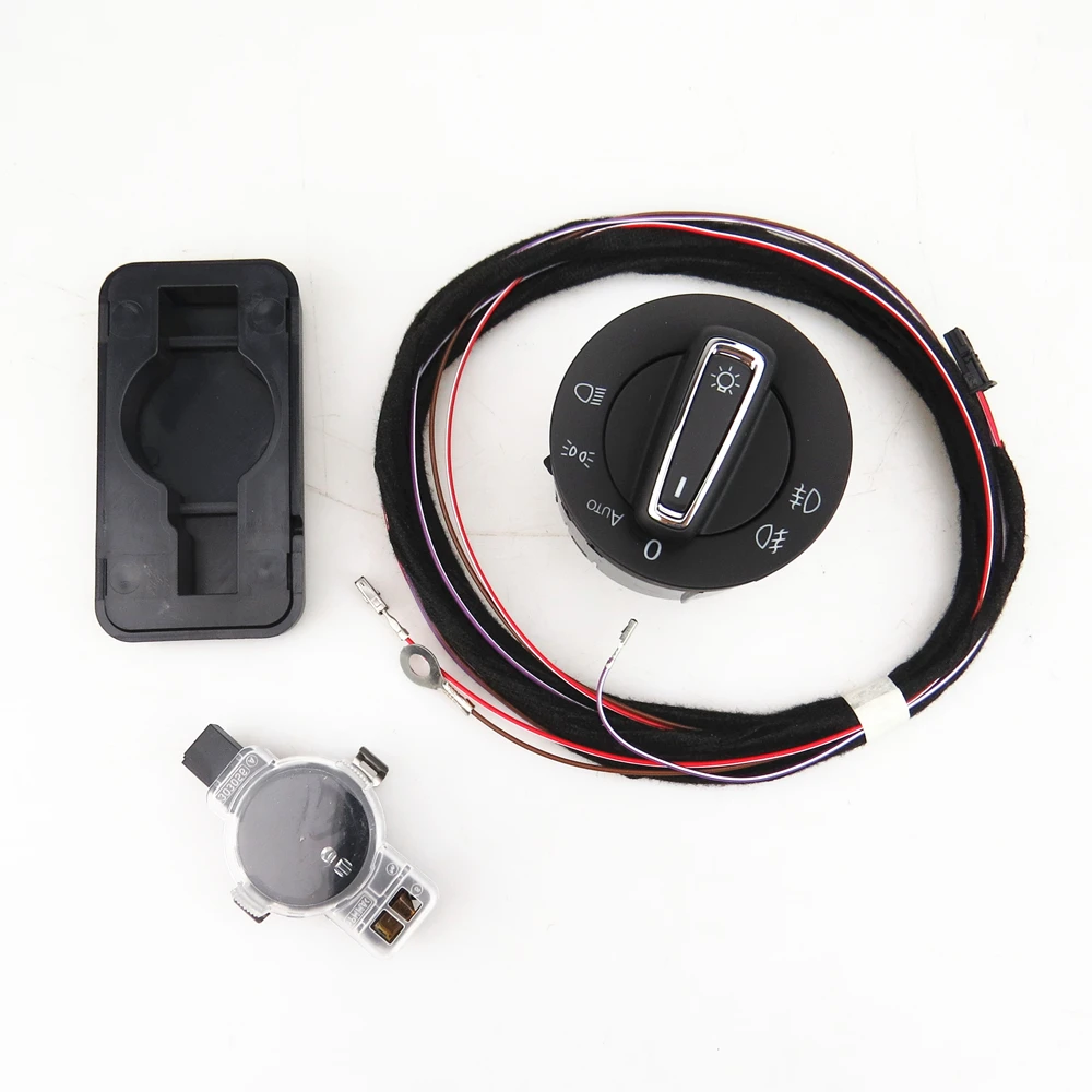 READXT Sensor de lluvia para coche, Sensor de luz y humedad, interruptor de faro automático para VW GOLF 7 MK7 A3 A4 A5 A6 Q3 Q5 Q7 955 547 5GG941431D|Relés e